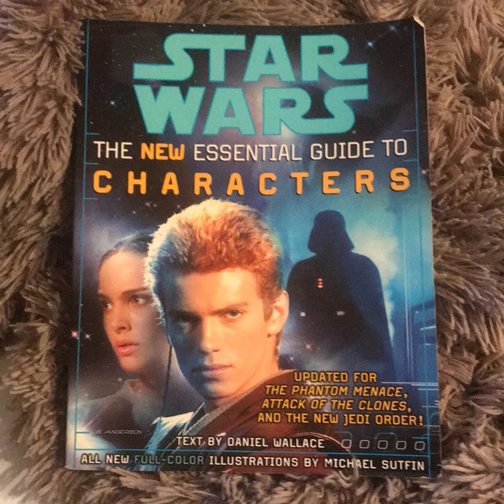 Star Wars New Essential Guide to Characters 2002 Daniel Wallace Legends Book